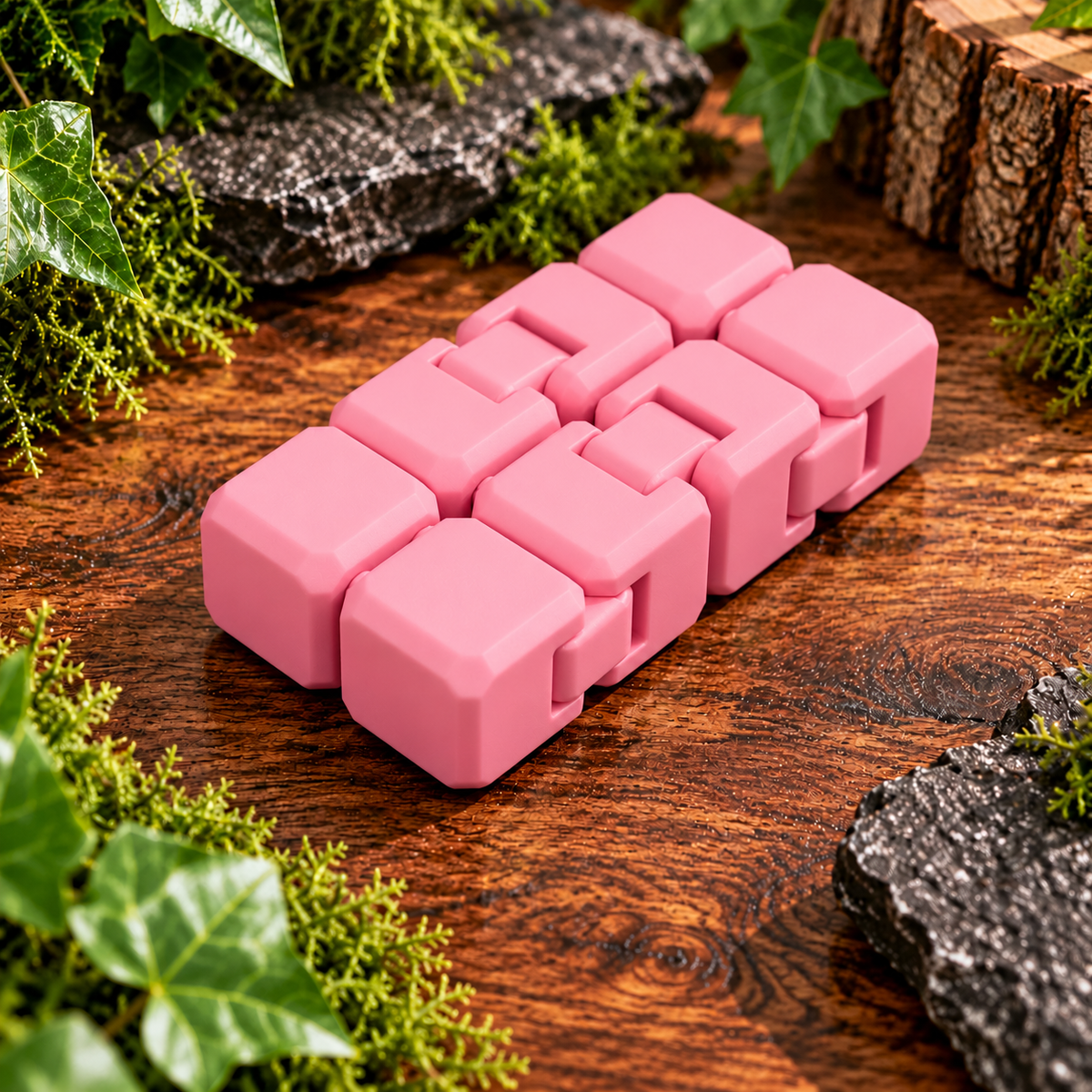 3D Printed Flexi Cube | Flexible Articulated Fidget Toy | Colourful Sensory Desk Toy | Unique Gift