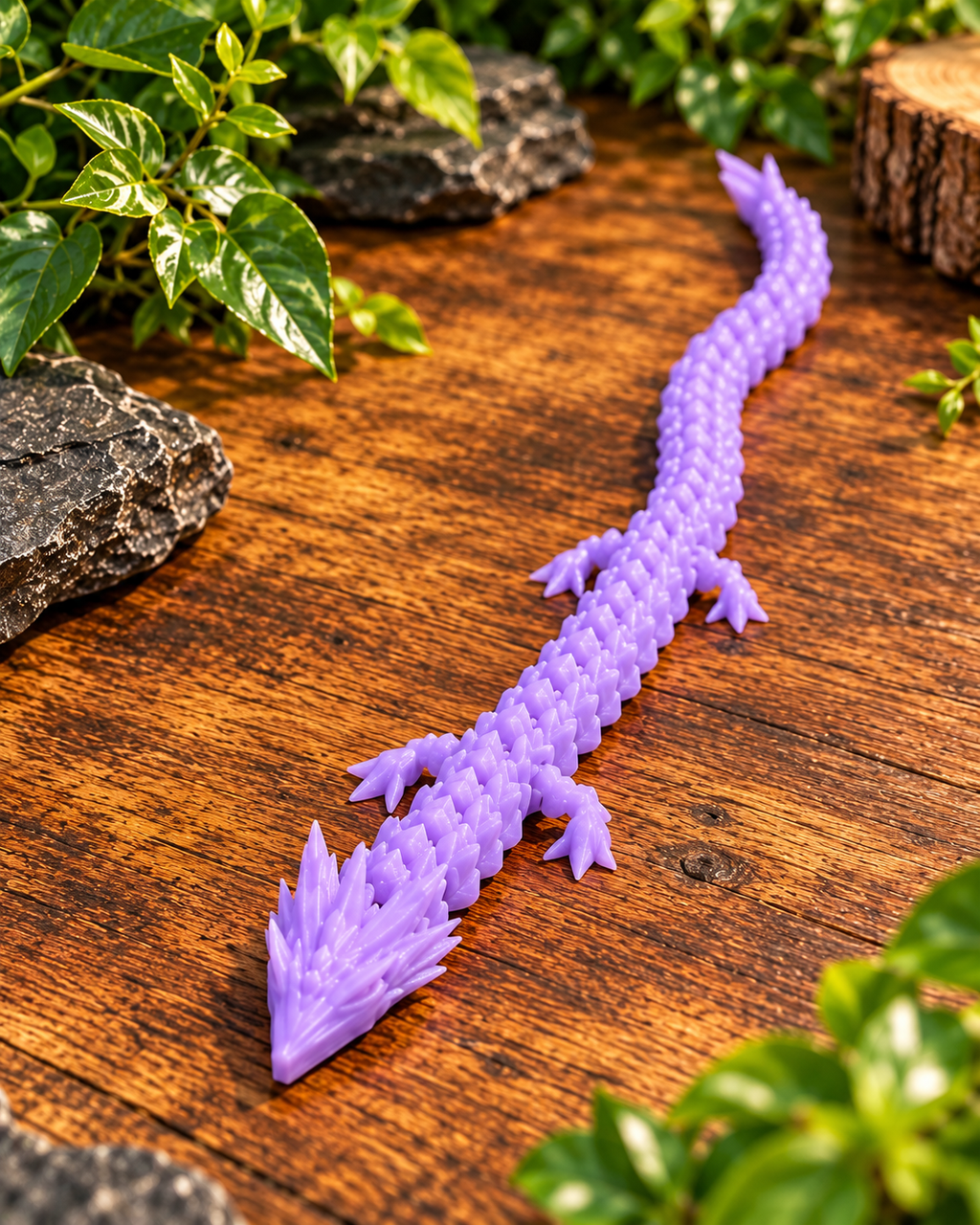 3D Printed Flexible Dragon | Articulated Dragon Toy | Unique Fidget Gift