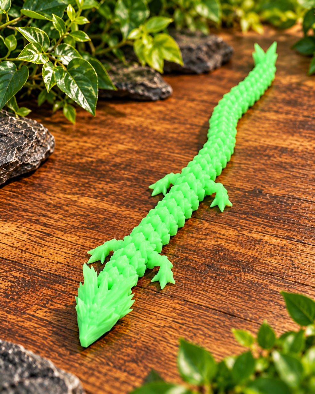 3D Printed Flexible Dragon | Articulated Dragon Toy | Unique Fidget Gift