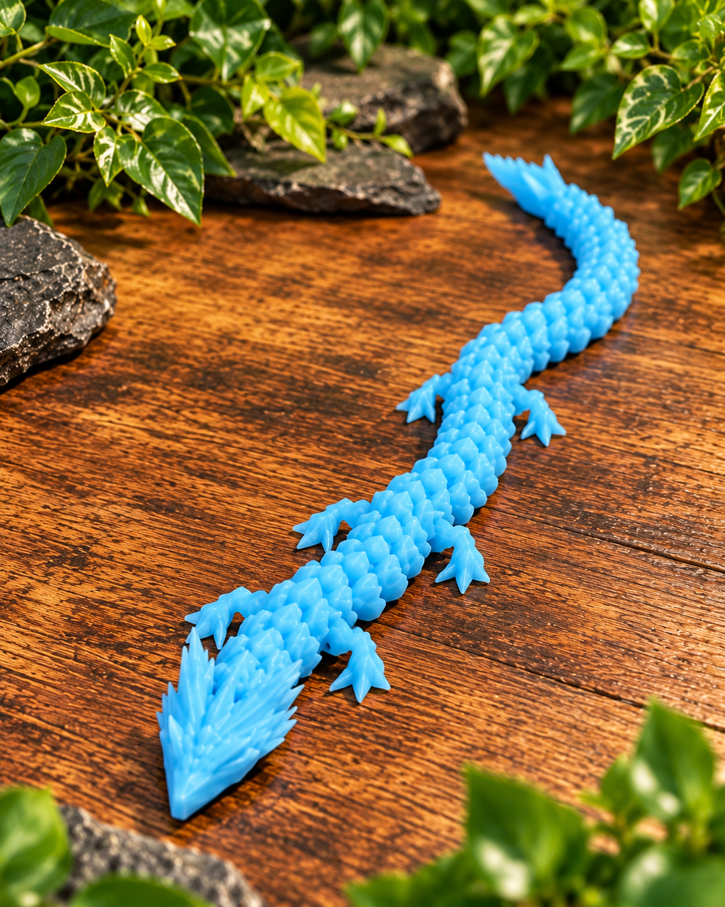 3D Printed Flexible Dragon | Articulated Dragon Toy | Unique Fidget Gift