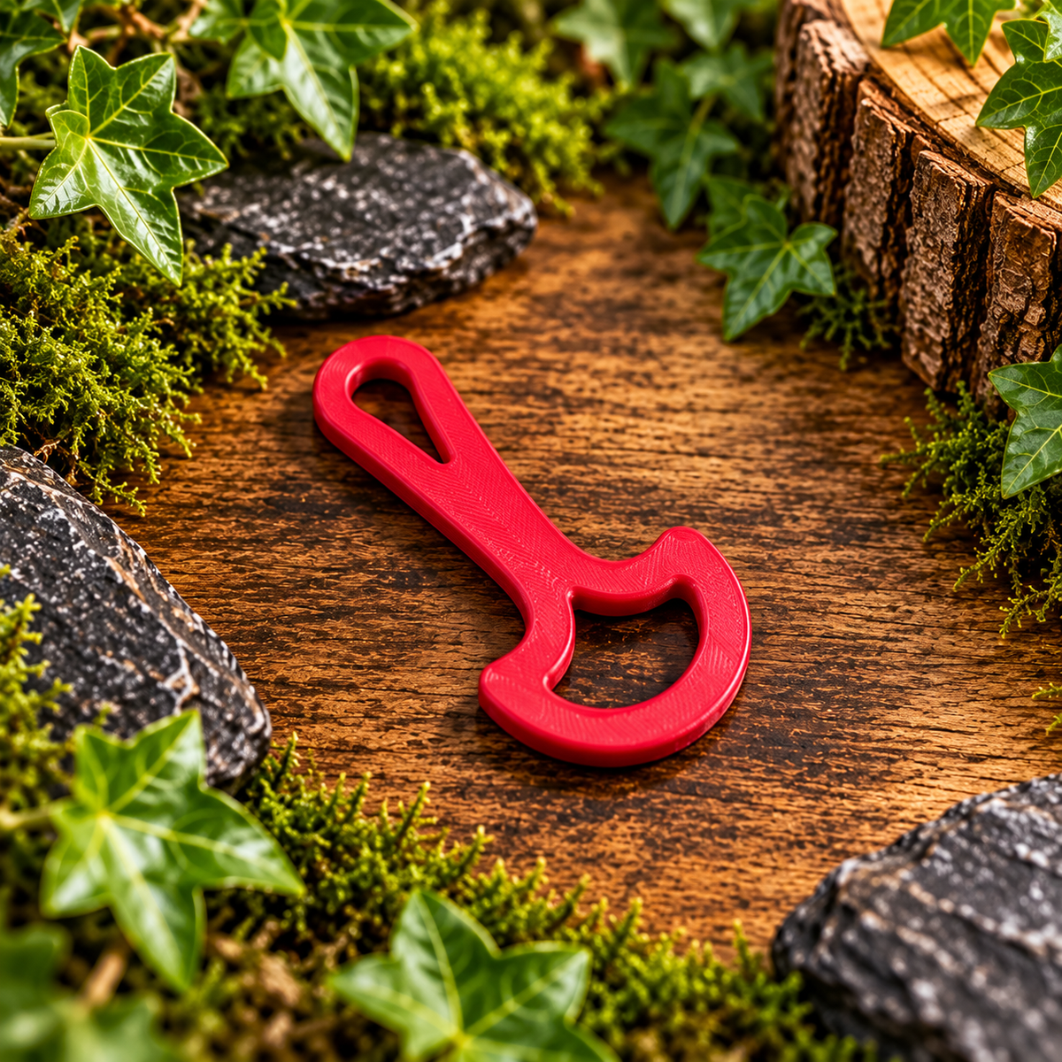 3D Printed Trolley Key | Reusable Shopping Trolley Coin | Handy Keyring Accessory | Unique Gift
