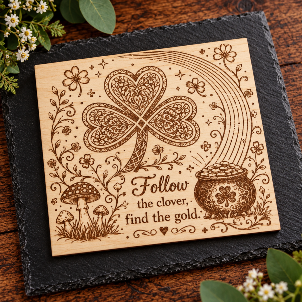 Personalised Wooden Plaque | Custom Engraved Gift | Unique Wooden Sign for Any Occasion