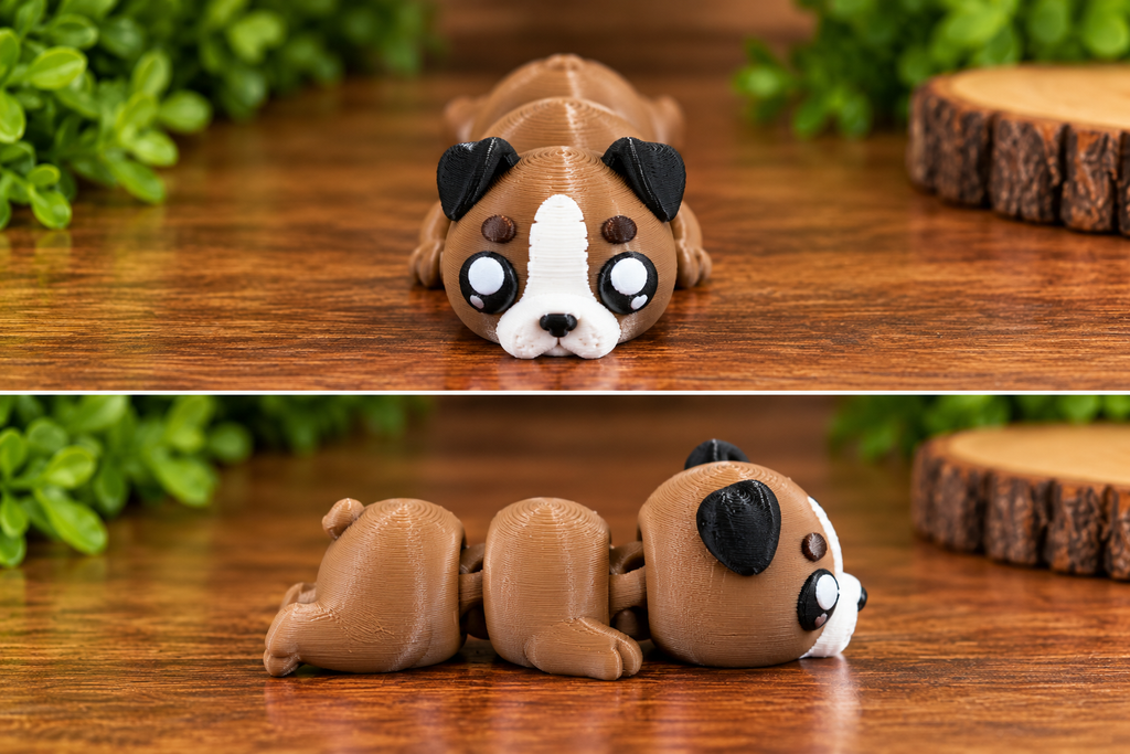3D Printed Flexi Animal Fidget Toy | Cute Articulated Animal | Sensory Gift